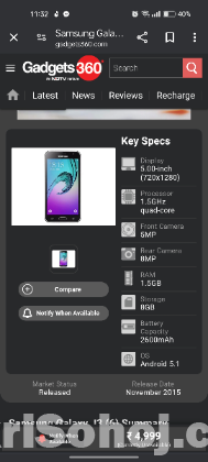 Samsung Galaxy J3(6)